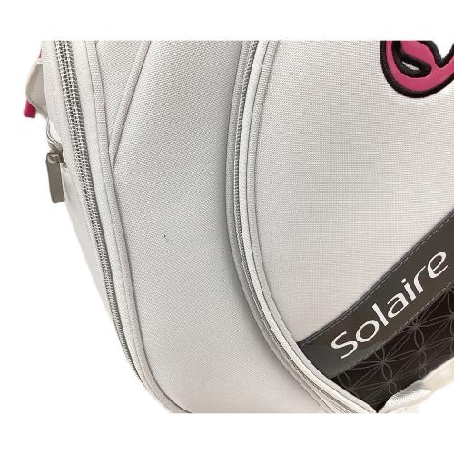 Callaway Solaire キャディバッグ ホワイト/ブラック/ピンク Amazon.co.jp: キャロウェイ (Callaway) Solaire オールインワン