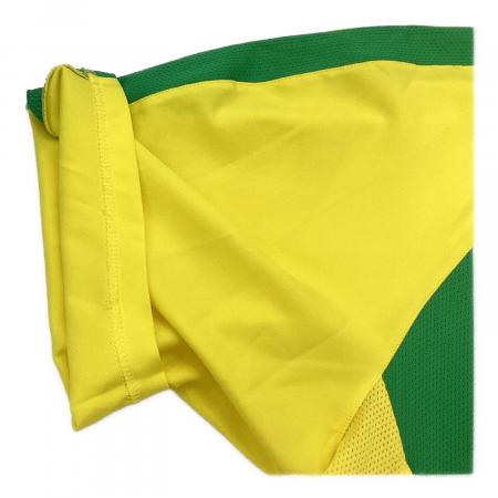 ブラジル代表 サッカーユニフォーム SIZE M イエロー 2002年 【6