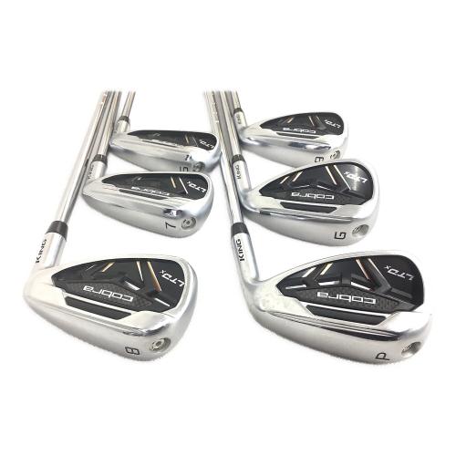 COBRA (コブラ) アイアンセット KING LTDx (US) フレックス【R】 KBS TOUR 90 6本セット(5/6/7/8/9/PW)