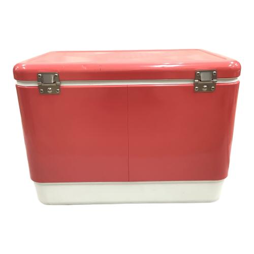Coleman (コールマン) クーラーボックス 51L ストロベリー スチールベルトクーラー
