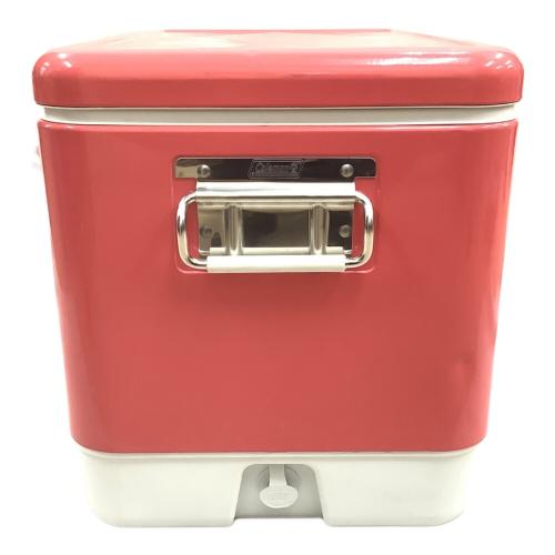 Coleman (コールマン) クーラーボックス 51L ストロベリー スチールベルトクーラー
