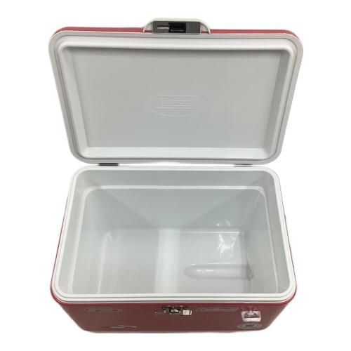 Coleman (コールマン) クーラーボックス 51L ストロベリー スチールベルトクーラー