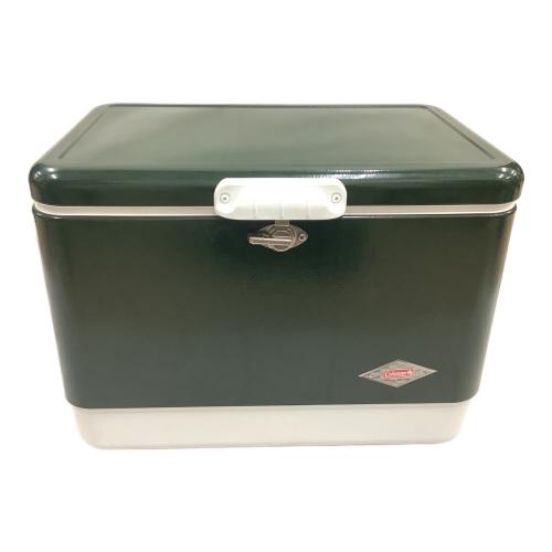 Coleman (コールマン) クーラーボックス 51L グリーン グリーン スチールベルトクーラー