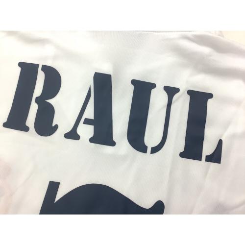 レアル・マドリード サッカーユニフォーム メンズ SIZE 2XO ホワイト 2002-03 【7】ラウール ホームレプリカ 156653