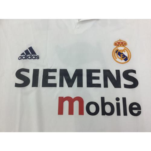 レアル・マドリード サッカーユニフォーム メンズ SIZE 2XO ホワイト 2002-03 【7】ラウール ホームレプリカ 156653