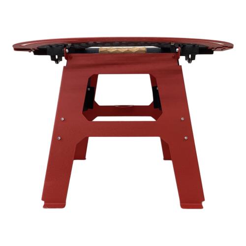 asimocrafts (アシモクラフツ) アウトドアテーブル ブラック×レッド NATURE TONES THE ONE HAND CHABU-DAI