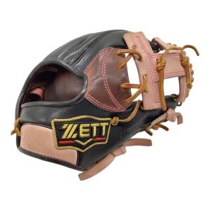 ZETT (ゼット) 軟式グローブ ブラウン×ピンク PRO STATUS 内野用 BRGB30266