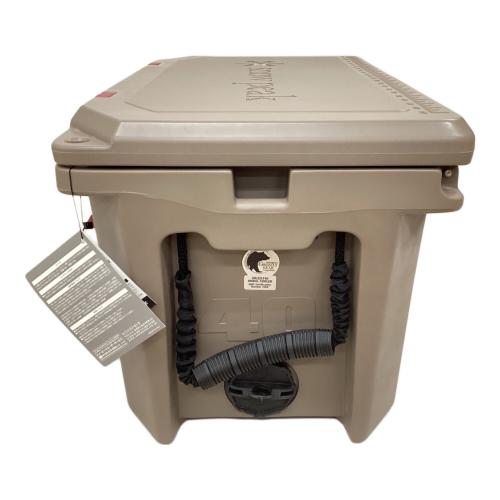 Snow peak (スノーピーク) クーラーボックス 40QT(38L相当) グレー UG-302GY ハードロッククーラー