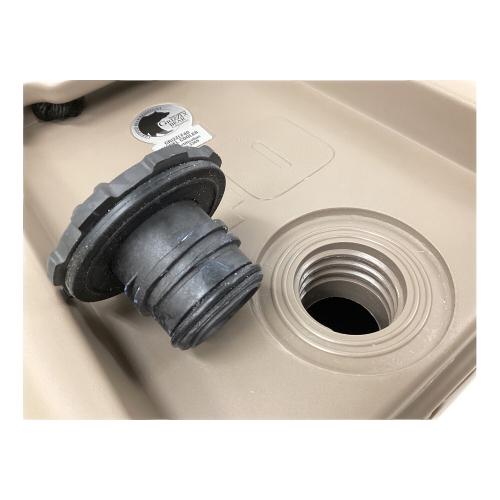 Snow peak (スノーピーク) クーラーボックス 40QT(38L相当) グレー UG-302GY ハードロッククーラー