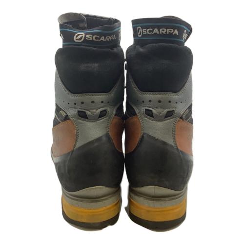 SCARPA (スカルパ) トレッキングシューズ メンズ SIZE 48 グレー×ブラウン モンブランプロGTX 厳冬期用