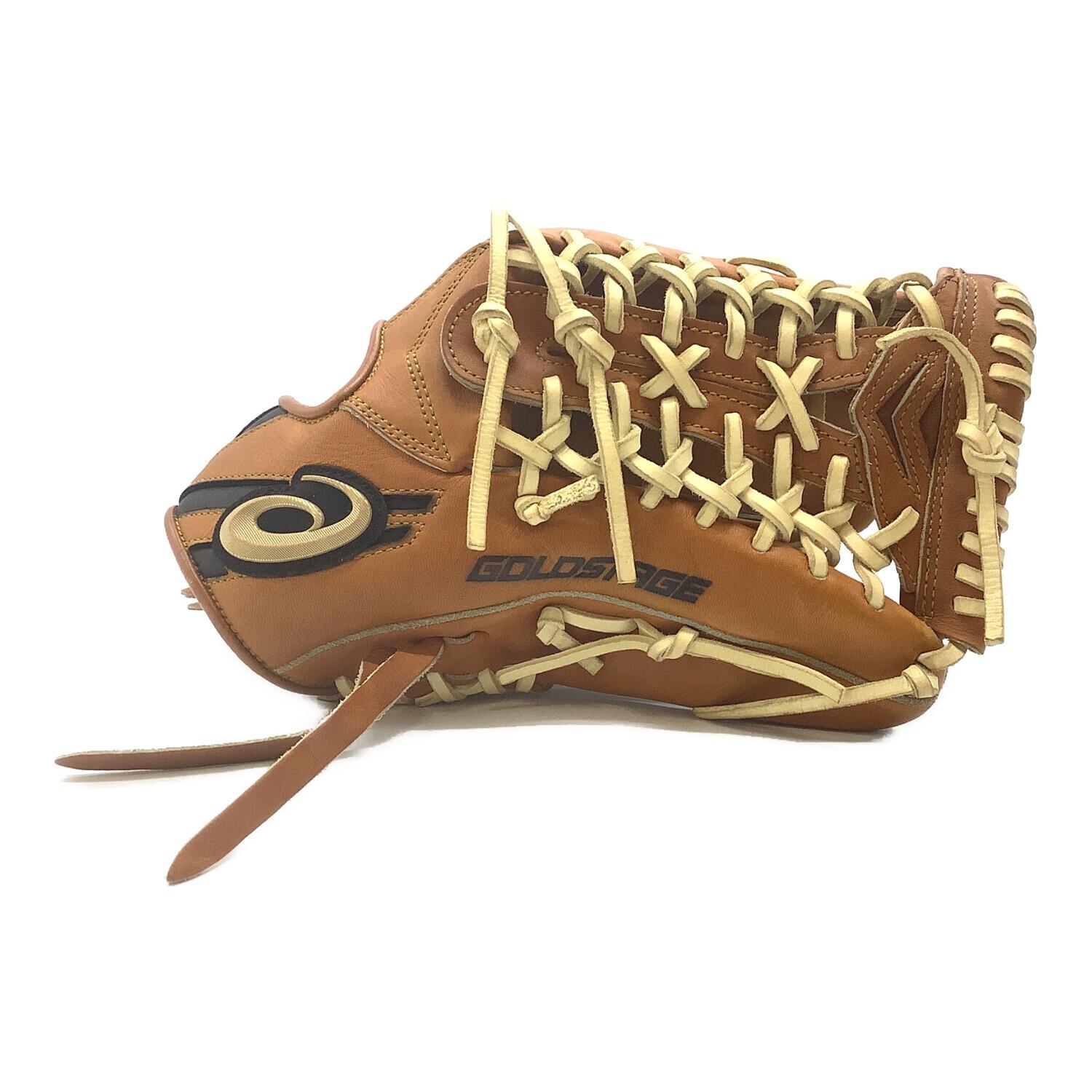 asics 軟式グローブ ブラウン asics (アシックス) 軟式グローブ ブラウン ゴールドステージ