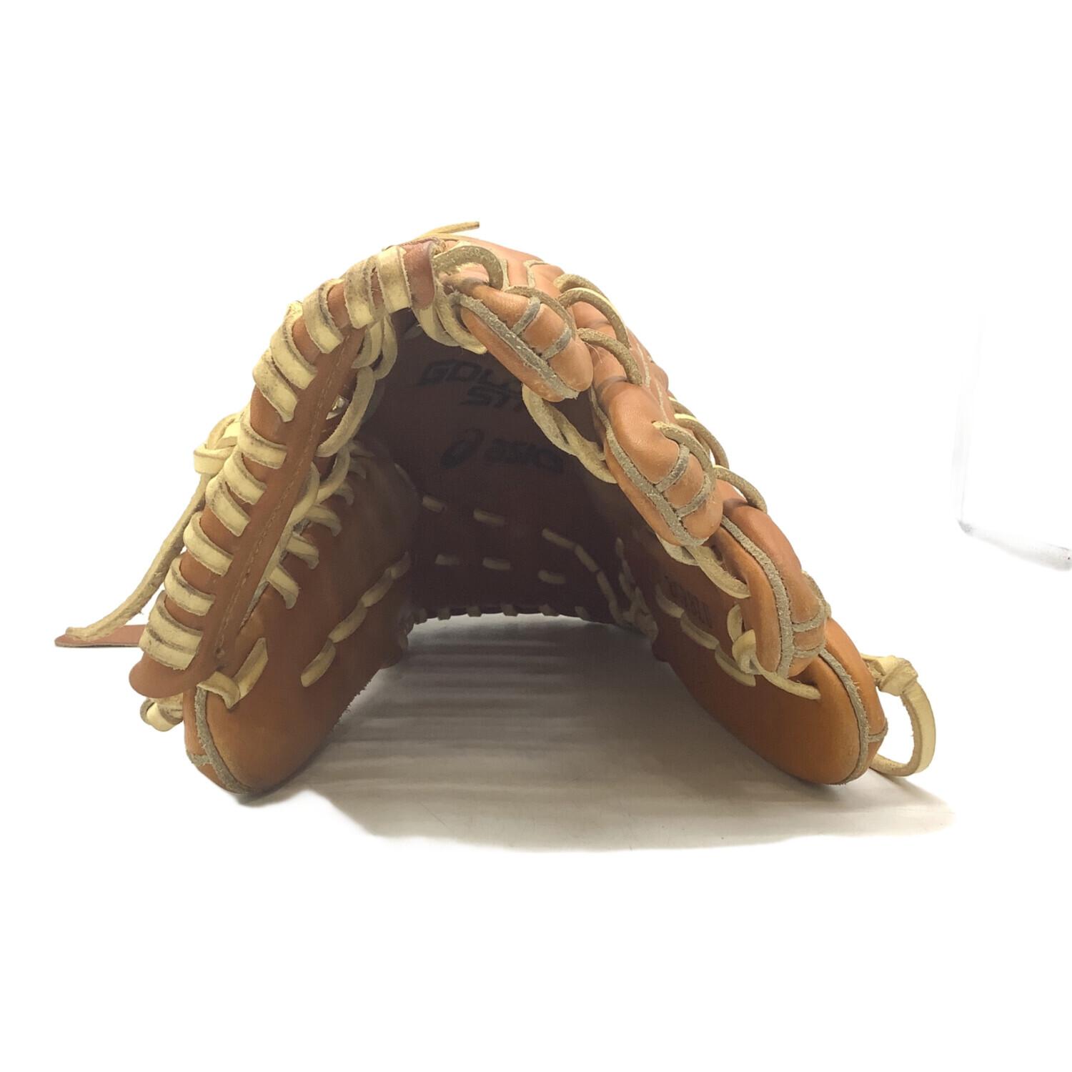asics (アシックス) 軟式グローブ ブラウン ゴールドステージ