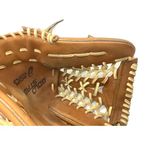 asics (アシックス) 軟式グローブ ブラウン ゴールドステージ