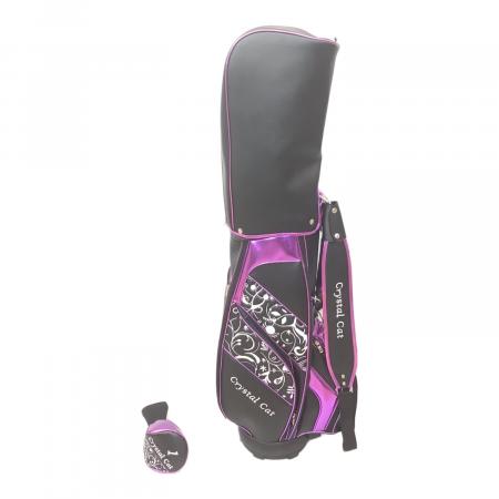 Crystal Cat キャディバッグ 黒/青 Amazon.co.jp: LYNX(リンクス