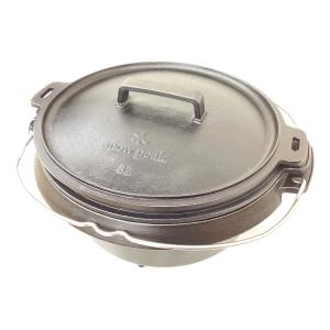 Snow peak (スノーピーク) ダッチオーブン ブラック ぶんぶく32