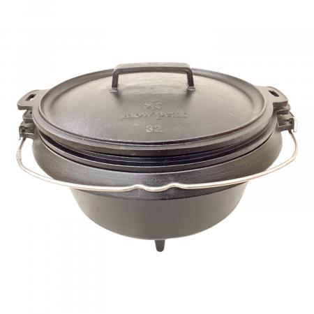 Snow peak (スノーピーク) ダッチオーブン ブラック ぶんぶく32