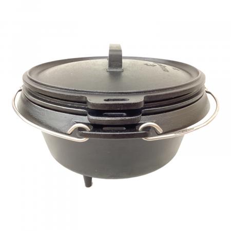 Snow peak (スノーピーク) ダッチオーブン ブラック ぶんぶく32