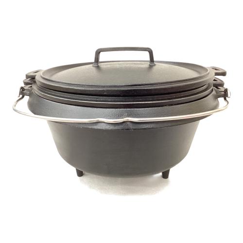 Snow peak (スノーピーク) ダッチオーブン ブラック ぶんぶく32