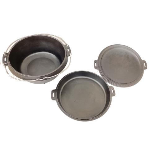 Snow peak (スノーピーク) ダッチオーブン ブラック ぶんぶく32