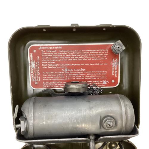 Enders (エンダース) Benzin-Gaskocher ガソリンシングルバーナー No.9061 ドイツ軍 箱スト @ ヴィンテージ