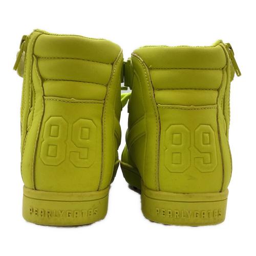 PEARLY GATES (パーリーゲイツ) ゴルフシューズ レディース SIZE 24cm グリーン ハイカット 053-8992302
