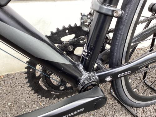 Asahi (アサヒ) ロードバイク SIZE 450mm ブラック PRECISION R  T20C3581 適応身長【約158cm～】  クラリス