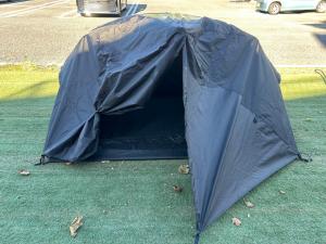 CAMVIL (ケムビル) ドームテント ブラック ゴートン GODONG 約220×155×125cm 1～2人用 程度B 程度A
