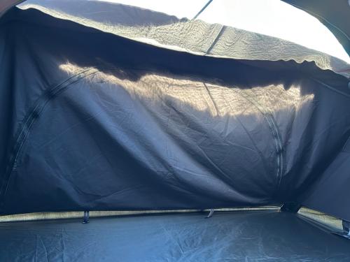 CAMVIL (ケムビル) ドームテント ブラック ゴートン GODONG 約220×155×125cm 1～2人用 程度B 程度A