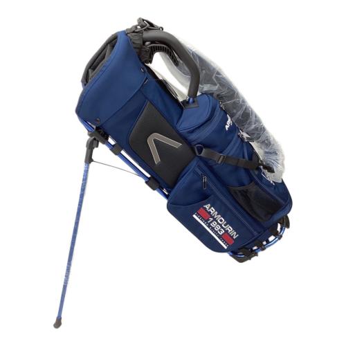 ARMOURIN (アーマーイン) キャディバッグ ネイビー APR25SS1-CAB009 スタンド付 8.5型 未使用品
