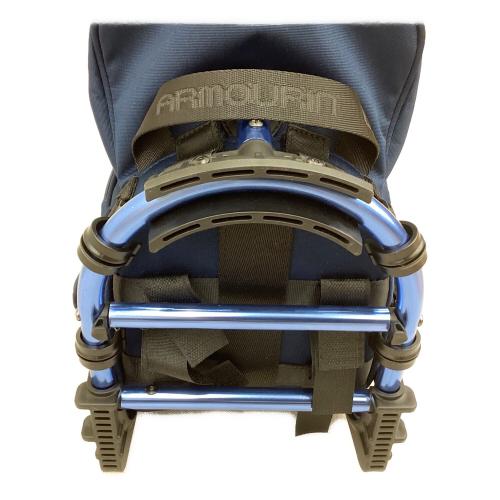 ARMOURIN (アーマーイン) キャディバッグ ネイビー APR25SS1-CAB009 スタンド付 8.5型 未使用品