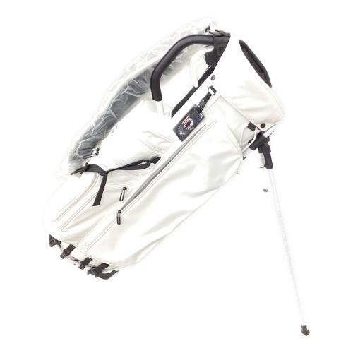 ARMOURIN キャディバッグ ホワイト APR25SS1-CAB017 スタンド付 8.5型 未使用品