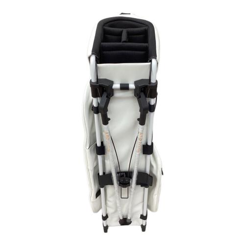 ARMOURIN キャディバッグ ホワイト APR25SS1-CAB017 スタンド付 8.5型 未使用品