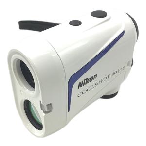 Nikon (ニコン) ゴルフ距離測定器 ホワイト 箱・ケース・説明書 COOLSHOT 40 i GⅡ