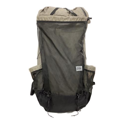 ZERO GRAM (ゼログラム) バックパック　LOST CREEK UL 40(45L) 　カーキ カーキ ZU2BPX2302 背面長 約41～45cm 31-40L(山小屋泊)