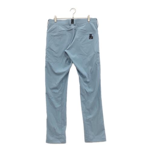 midori pf1 (ミドリアンゼン) ロング ゴルフウェア(パンツ) PF1GMS24S10 ベルト付き メンズ SIZE LL スカイブルー