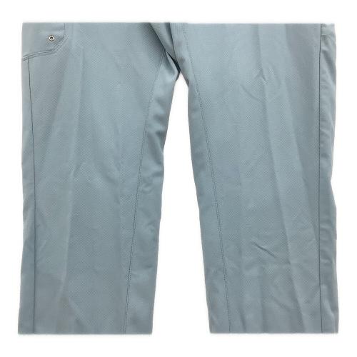 midori pf1 (ミドリアンゼン) ロング ゴルフウェア(パンツ) PF1GMS24S10 ベルト付き メンズ SIZE LL スカイブルー