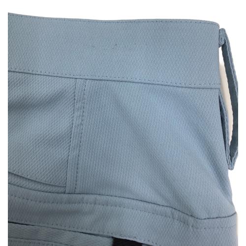 midori pf1 (ミドリアンゼン) ロング ゴルフウェア(パンツ) PF1GMS24S10 ベルト付き メンズ SIZE LL スカイブルー