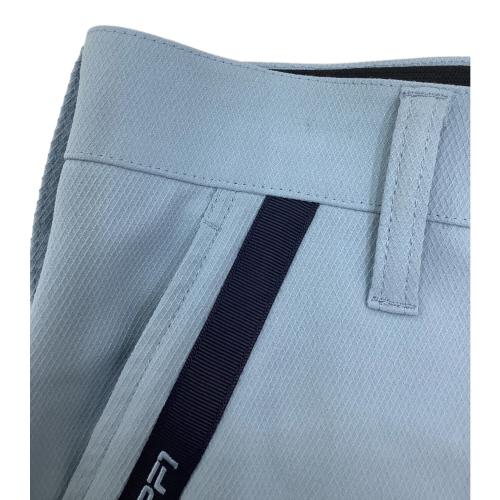 midori pf1 (ミドリアンゼン) ロング ゴルフウェア(パンツ) PF1GMS24S10 ベルト付き メンズ SIZE LL スカイブルー