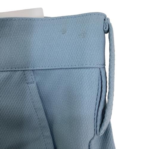 midori pf1 (ミドリアンゼン) ロング ゴルフウェア(パンツ) PF1GMS24S10 ベルト付き メンズ SIZE LL スカイブルー