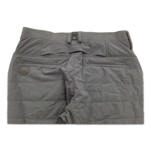 midori pf1 (ミドリアンゼン) ロング ゴルフウェア(パンツ) PF1GMS23F23 ベルト付き メンズ SIZE LL ブラック