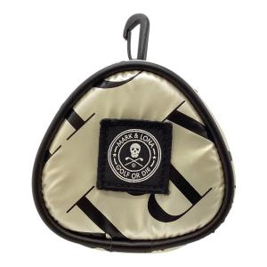 MARK&LONA (マークアンドロナ) ゴルフ雑貨 ブラック×ホワイト MLS-3D-SB34 ボールポーチ