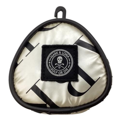 MARK&LONA (マークアンドロナ) ゴルフ雑貨 ブラック×ホワイト MLS-3D-SB34 ボールポーチ