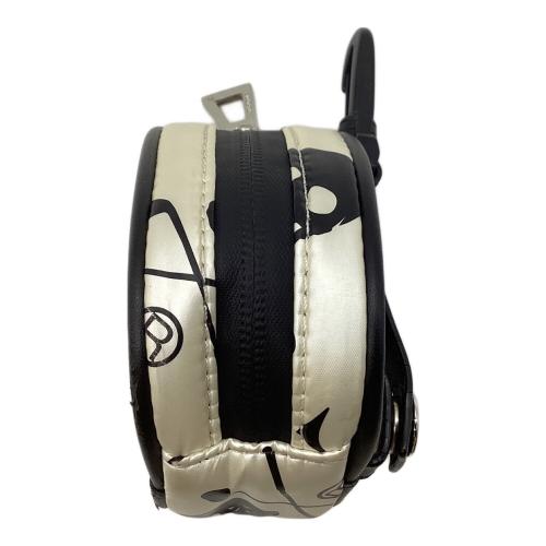 MARK&LONA (マークアンドロナ) ゴルフ雑貨 ブラック×ホワイト MLS-3D-SB34 ボールポーチ