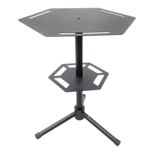 5050WORKSHOP (フィフティ フィフティ ワーク ショップ) アウトドアテーブル ブラック コーヒーサイドテーブル