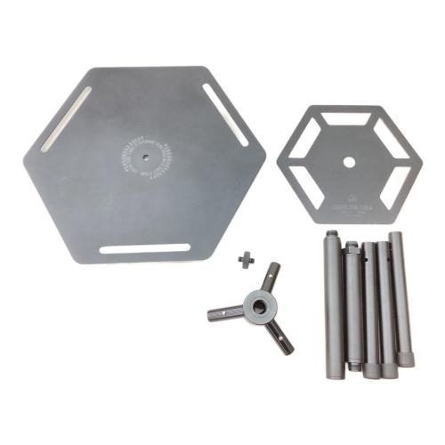 5050WORKSHOP (フィフティ フィフティ ワーク ショップ) アウトドアテーブル ブラック コーヒーサイドテーブル