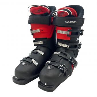 SALOMON (サロモン) スキーブーツ　Oversized Pivot S/Pro 90  フレックス90 メンズ 26-26.5cm ブラック×レッド
