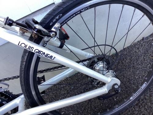 LOUIS GARNEAU (ルイガノ) ミニベロ ホワイト　LGS-MV 3S