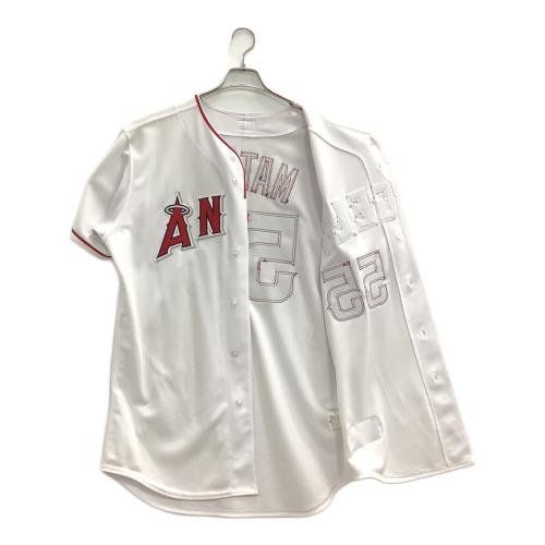 ロサンゼルス・エンゼルス 松井秀喜【55】 応援グッズ MLBA6200F6 SIZE L ホワイト　オーセンティックコレクション
