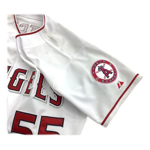 ロサンゼルス・エンゼルス 松井秀喜【55】 応援グッズ MLBA6200F6 SIZE L ホワイト　オーセンティックコレクション