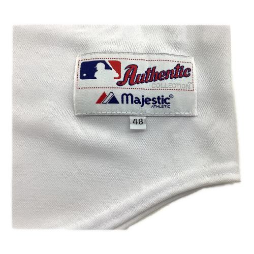 ロサンゼルス・エンゼルス 松井秀喜【55】 応援グッズ MLBA6200F6 SIZE L ホワイト　オーセンティックコレクション